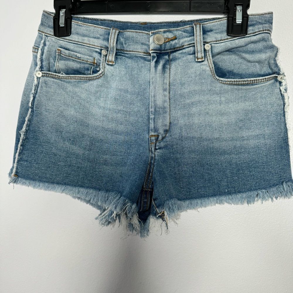 blank nyc the lenox high rise shorts